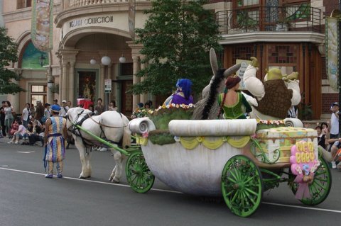 シュレックのパレード